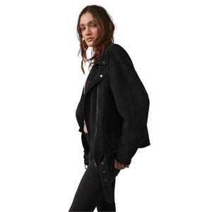 REMOVING SOON Free People Moto Black Jacket